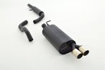 Friedrich Motorsport Gr.A Anlage  aluminierter Stahl 961412VL-X