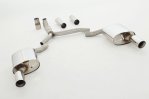 Friedrich Motorsport 76mm Duplex-Sportendschalldämpfer Edelstahl 971031VLD-x3-X