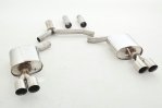 Friedrich Motorsport 76mm Duplex-Sportendschalldämpfer Audi A5 B8 Sportback Frontantrieb und Quattro 971034D-x3-X
