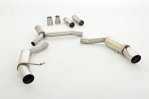 Friedrich Motorsport 76mm Duplex-Sportendschalldämpfer Audi A5 B8 Sportback Frontantrieb und Quattro 971038AD-x3-X