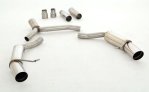 Friedrich Motorsport 76mm Duplex-Sportendschalldämpfer Audi A5 B8 Sportback Frontantrieb und Quattro 971038AVLD-x3-X