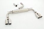 Friedrich Motorsport 76mm Duplex-Sportendschalldämpfer Audi A3 8V Limousine Quattro 971058TD-x3-X