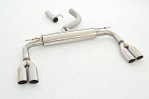 Friedrich Motorsport 76mm Duplex-Sportendschalldämpfer Audi A3 8V Cabrio Quattro 971069TD-X3-X