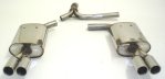 Friedrich Motorsport Duplex Sportendschalldämpfer Ford Mondeo (BA7) 971225TD-X