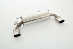 Friedrich Motorsport 76mm Duplex-Sportendschalldämpfer Edelstahl 971367KLD-x3-X