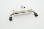Friedrich Motorsport 76mm Duplex-Sportendschalldämpfer Edelstahl 971367LMD-x3-X