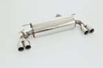 Friedrich Motorsport 76mm Duplex-Sportendschalldämpfer Edelstahl 971368D-x3-X