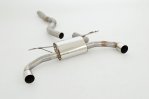 Friedrich Motorsport 76mm Duplex-Sportendschalldämpfer Edelstahl 971369AD-x3-X