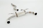 Friedrich Motorsport 76mm Duplex-Sportendschalldämpfer Edelstahl 971369BD-x3-X