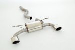 Friedrich Motorsport 76mm Duplex-Sportendschalldämpfer Edelstahl 971369BMD-x3-X