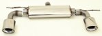 Friedrich Motorsport Duplex Sportendschalldämpfer VW Golf 6 Cabrio 971447RLD-X