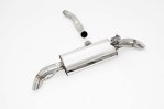 Friedrich Motorsport 76mm Duplex-Sportendschalldämpfer Edelstahl 971612TD-X3
