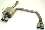 Friedrich Motorsport Duplex Sportendschalldämpfer Fiat 500 974107D-X