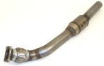 Friedrich Motorsport 3 Zoll (76mm) Downpipe mit Sport-Kat. Edelstahl 981012-DPKA