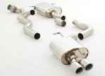 Friedrich Motorsport 76mm Anlage Edelstahl 981031-x3-X