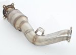 Friedrich Motorsport 76mm Downpipe mit 200 Zellen HJS Sport-Kat. Edelstahl 981031E-X3-DPKAHJS