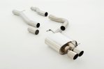 Friedrich Motorsport 76mm Anlage Edelstahl 981037A-x3-X