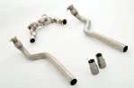 Friedrich Motorsport 2x 76mm Downpipe Edelstahl 981060R-X3-DP
