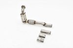 Friedrich Motorsport 63.5mm Downpipe mit Sport-Kat. Edelstahl 981102S-DPKA