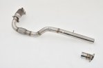 Friedrich Motorsport 76mm Downpipe mit 200 Zellen Sport-Kat. Edelstahl 981125T-X3-DPKATG