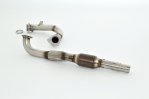 Friedrich Motorsport 76mm Downpipe mit 200 Zellen Sport-Kat. Edelstahl 981138-X3-DPKATG