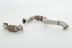 Friedrich Motorsport 76mm Downpipe mit 200 Zellen Sport-Kat. Opel Astra K 981184T-X3-DPKATG