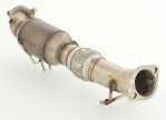 Friedrich Motorsport 76mm Downpipe mit 200 Zellen HJS Sport-Kat. Edelstahl 981202A-DPKAHJS