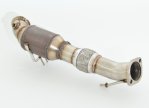 Friedrich Motorsport 76mm Downpipe mit 200 Zellen HJS Sport-Kat. Ford Focus III DYB ST und Turnier DYB ST 981202T-DPKAHJS