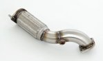 Friedrich Motorsport 63.5mm Hosenrohr mit Flexkorb Ford Fiesta ST150 JH1/JD3 981203-HR