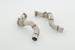 Friedrich Motorsport 2x 76mm Downpipe Edelstahl 981347-X3-DP