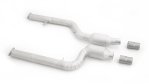 Friedrich Motorsport 2x76mm 200 Zellen Ottopartikelfilter Edelstahl 981378T-X3-OPF-TI