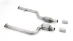 Friedrich Motorsport 2x76mm 200 Zellen Ottopartikelfilter Edelstahl 981378T-X3-OPF