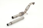 Friedrich Motorsport 76mm Downpipe mit 200 Zellen Sport-Kat. VW Beetle 5C und Cabrio 981448T-X3-DPKATG