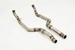 Friedrich Motorsport 2x 76mm Downpipe-Unterteil Edelstahl 981621-X3-DP
