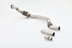 Friedrich Motorsport 76mm Downpipe mit 200 Zellen Sport-Kat. Mercedes R172 SLK 981635T-X3-DPKATG