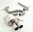 Friedrich Motorsport 76mm Anlage Edelstahl 982711AT-x3-X