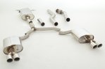 Friedrich Motorsport 76mm Duplex-Anlage Edelstahl 991031SL-x3-X