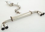 Friedrich Motorsport 76mm Duplex-Anlage Audi TT 8J Quattro 991035A-x3-X