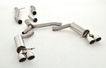 Friedrich Motorsport 76mm Duplex-Anlage Edelstahl 991037A-x3-X