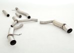 Friedrich Motorsport 76mm Duplex-Anlage Audi A5 B8 Sportback Frontantrieb und Quattro 991038-x3-X