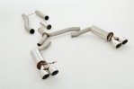 Friedrich Motorsport 76mm Duplex-Anlage Audi A5 B8 Sportback Frontantrieb und Quattro 991038SL-x3-X