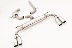 Friedrich Motorsport 76mm Duplex-Anlage Audi A3 8V Limousine Frontantrieb 991056B-x3-X