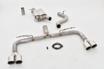 Friedrich Motorsport 76mm Duplex-Anlage mit originaler Klappensteuerung Audi S3 8V Limousine Quattro 991068SKL-x3-X