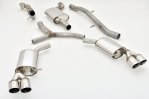 Friedrich Motorsport 76mm Duplex-Anlage Audi A5 B9 (F5/B8) Coupe und Cabrio Quattro 991078AT-x3-X