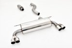 Friedrich Motorsport 76mm Duplex-Anlage Edelstahl 991367OL-x3-X