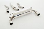 Friedrich Motorsport 76mm Duplex-Anlage Edelstahl 991368M-x3-X