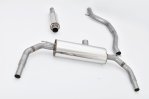 Friedrich Motorsport 76mm Duplex-Anlage Mercedes C/X117 CLA-Klasse 991606BT-x3