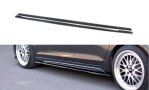 Maxton Seitenschweller Ansatz für VW GOLF 6 GTI/ GTD schwarz Hochglanz VW-GO-6-GTD-SD1-G