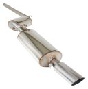 Novus Sportauspuff Anlage Edelstahl 60mm Original Optik für VW Corrado 16V / G60 EA2331E0