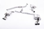 Milltek Sportauspuff Audi A4 2.0 TFSI S line B8 (2WD and quattro manual-only) Saloon & Avant SSXAU249